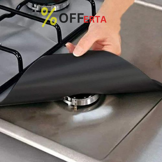 Set 5 Folii de Protectie Premium pentru Plita si Aragaz BLACK