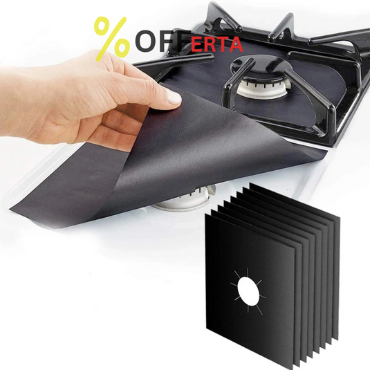 Set 5 Folii de Protectie Premium pentru Plita si Aragaz BLACK