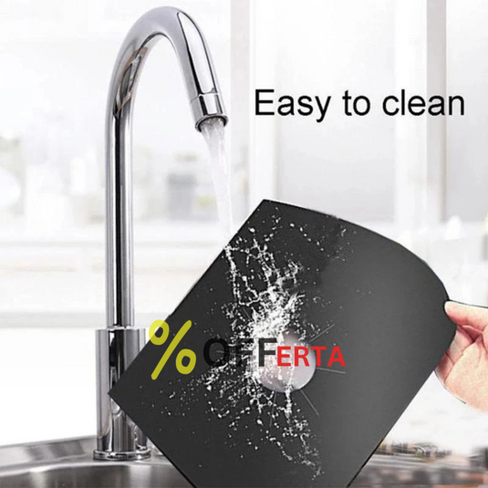 Set 5 Folii de Protectie Premium pentru Plita si Aragaz BLACK