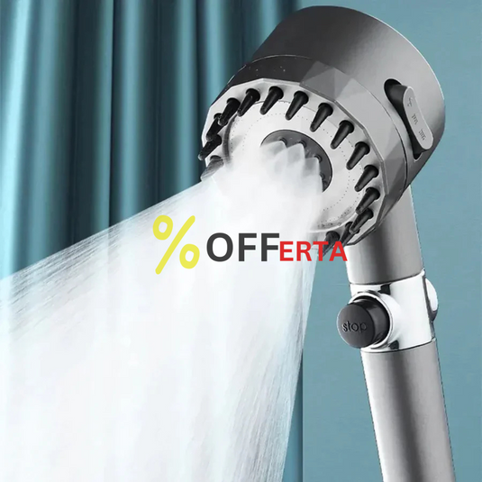 Para de dus de inalta presiune, 3 functii diferite si perie atasata