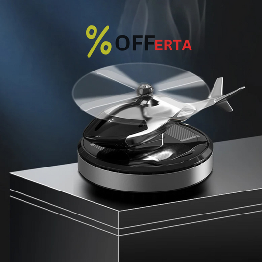 ELICOPTER SOLAR ODORIZANT PENTRU MAȘINI