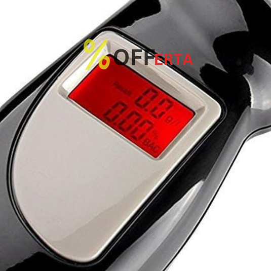 Alcooltest digital cu 4 capete de rezerva