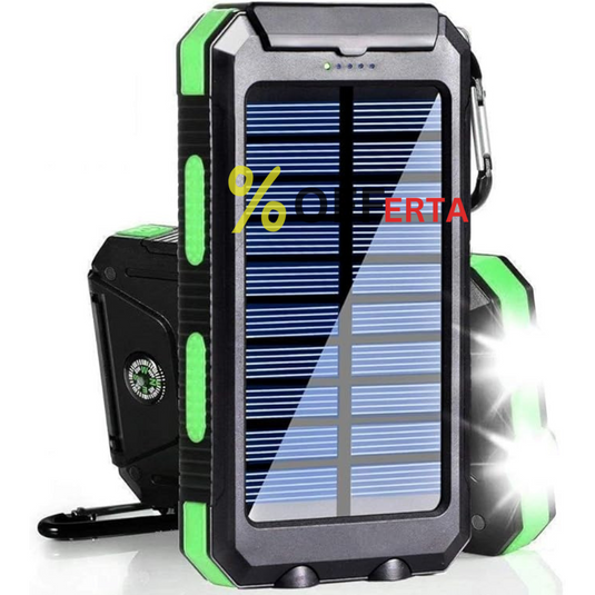 Baterie Externa cu Incarcare Solara 5000 mAh