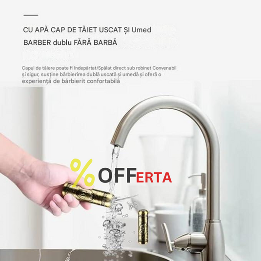 Mini aparat de barbierit, electric, cu incarcare USB