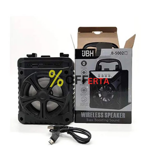 Boxa portabila cu Bluetooth,USB, Card si Led luminos