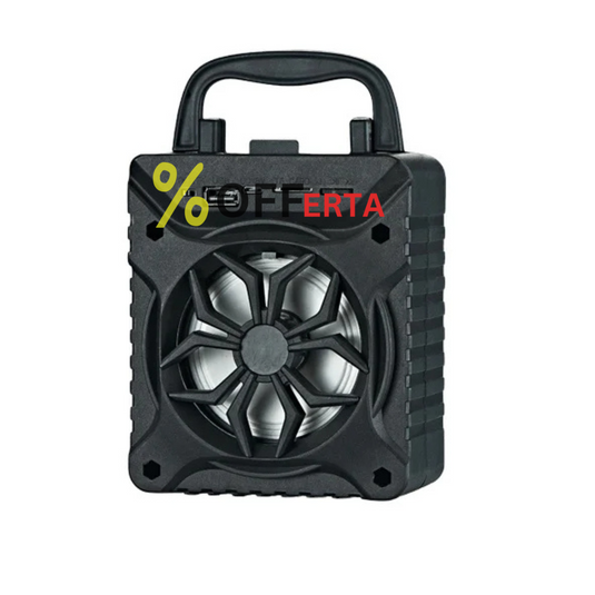 Boxa portabila cu Bluetooth,USB, Card si Led luminos