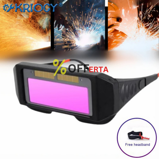Ochelari de protectie sudura cu display LCD, cristale lichide auto-intunecare