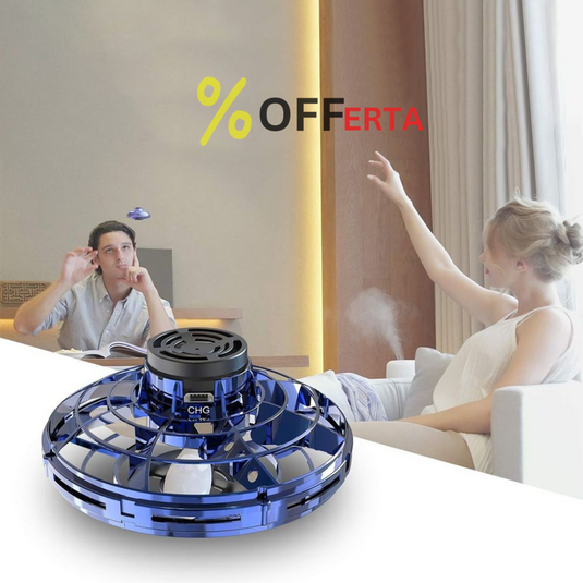 Spinner Zburator, Efect De Bumerang, Acumulator Si Leduri