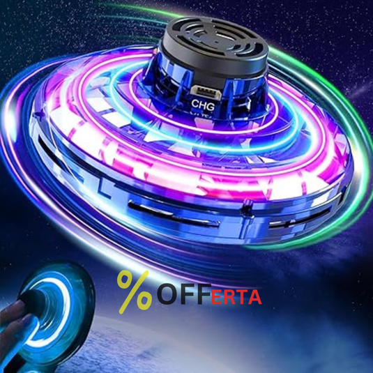 Spinner Zburator, Efect De Bumerang, Acumulator Si Leduri