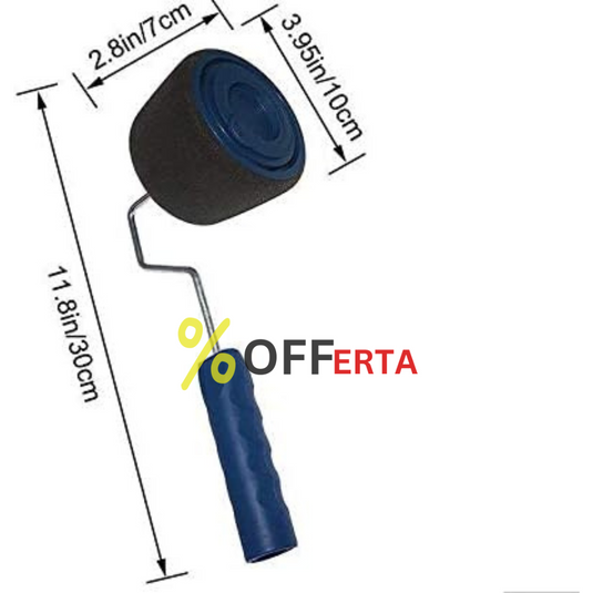 Trafalet cu rezervor spatula pentru colturi, rola mica si tavita suport