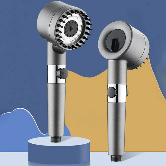 1 + 1 GRATIS! Cap de dus de mana de inalta presiune si elice Turbo Vortex