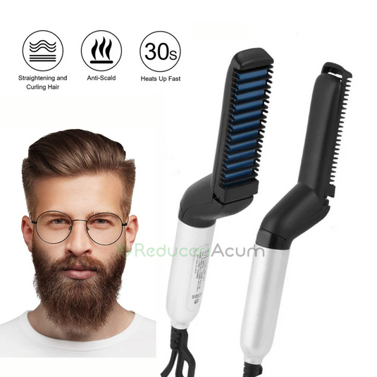 Mini placa 2in1 pentru indreptat parul si barba