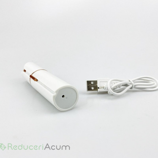 Epilator facial hipoalergenic, cu incarcare USB