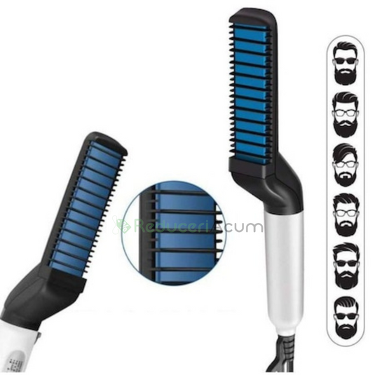 Mini placa 2in1 pentru indreptat parul si barba