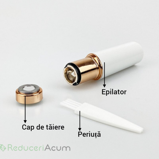 Epilator facial hipoalergenic, efect indelung, fara iritatii