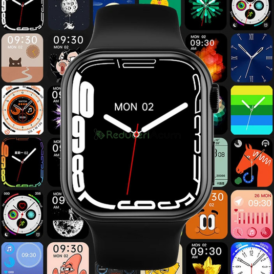 Ceas inteligent model I7 Pro Max, modern si elegant + Set casti Bluetooth - CADOU !!!
