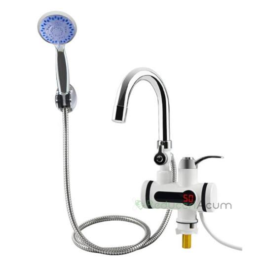 Robinet electric cu incalzire instanta si prindere pe chiuveta + dus
