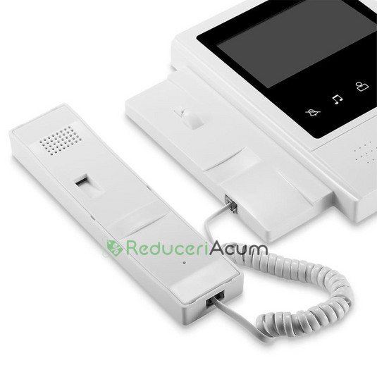 Interfon Video, Ecran 7 inch LCD,720p