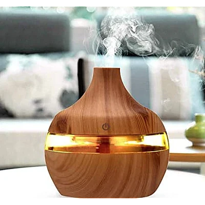 Umidificator de aer rotund pentru camera model NATUR cu varf