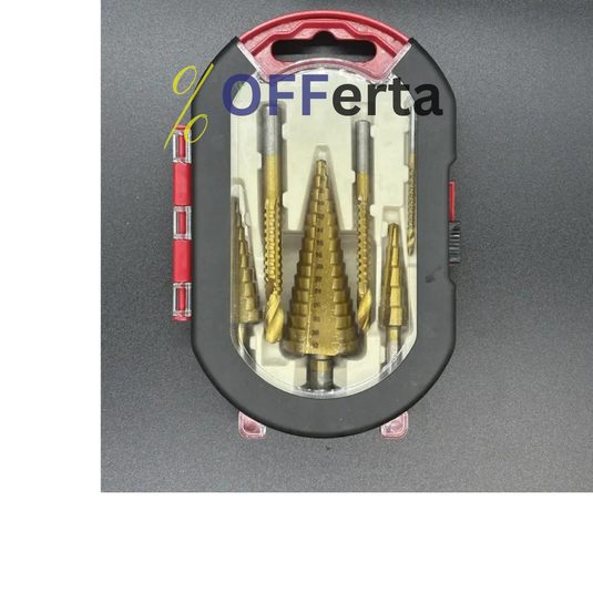 Set burghie metal, LEIH MANN, universale, 6 piese acoperite cu TITAN