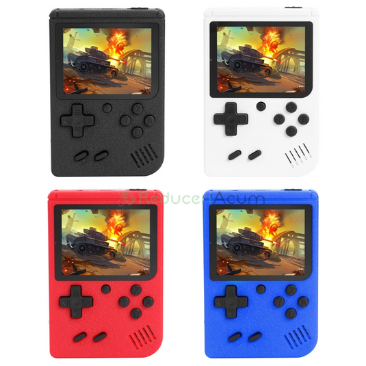 CONSOLA RETRO JOCURI GAMEBOY SUP , 400 IN 1 , CONECTARE AV TV, ECRAN 3 INCH, COLOR, ALBASTRU