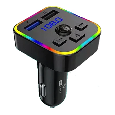 Transmitator Muzical FM Auto M1 USBx2 Negru