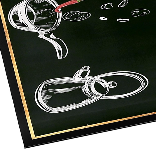set 2 covoras GRI 150x43 cm / 75x43
