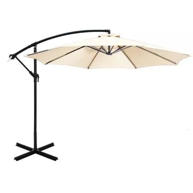 Umbrela de soare suspendata gradina 3M X 2.5M X 2.3M + suport gratuit