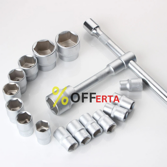 trusa scule,chei tubulare, 108 de piese + CADOU SET UNELTE 8 PIESE
