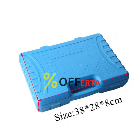 trusa scule,chei tubulare, 108 de piese + CADOU SET UNELTE 8 PIESE