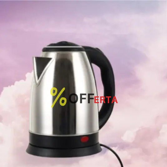 Cana Fierbator Inox, 1500W, 2 L, Declansare Automata, Inox/Negru