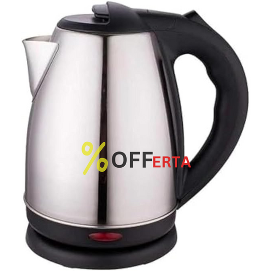 Cana Fierbator Inox, 1500W, 2 L, Declansare Automata, Inox/Negru