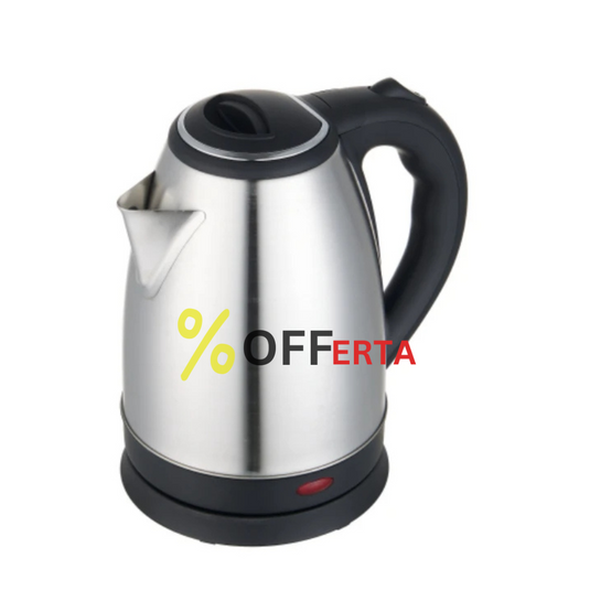 Cana Fierbator Inox, 1500W, 2 L, Declansare Automata, Inox/Negru