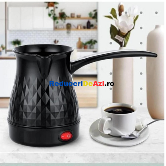 Rasnita pentru cafea electrica + Ibric de cafea electric CADOU!