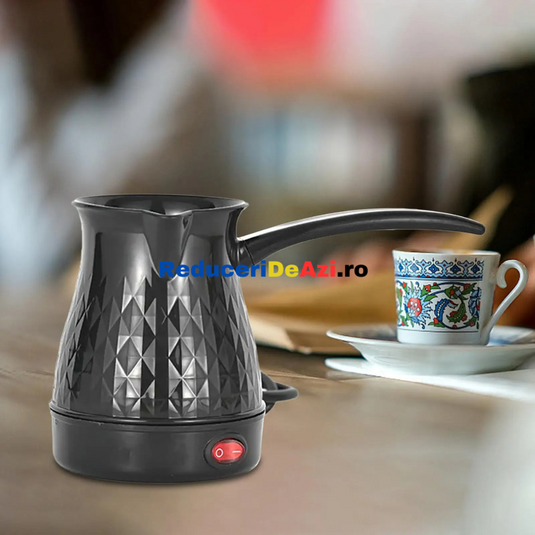 Rasnita pentru cafea electrica + Ibric de cafea electric CADOU!