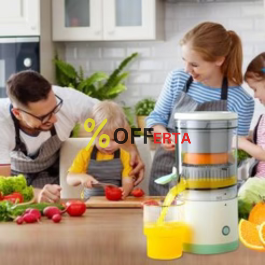 Storcator Electric De Citrice , Portabil, Cu Alimentare USB, Turcoaz, Usor De Folosit, 45W