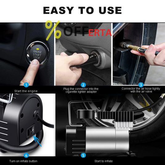 COMPRESOR DE AER PROFESIONAL PRESIUNE 7 BARI + KIT POLISH GRATUIT