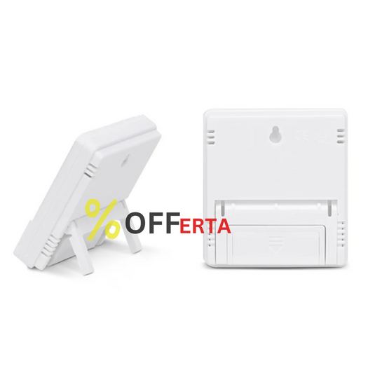 Ceas electronic de birou, cu ecran LCD ce indica temperatura