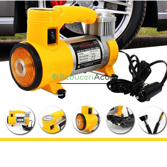 Compresor auto profesional,12 V, 35 l pe minut