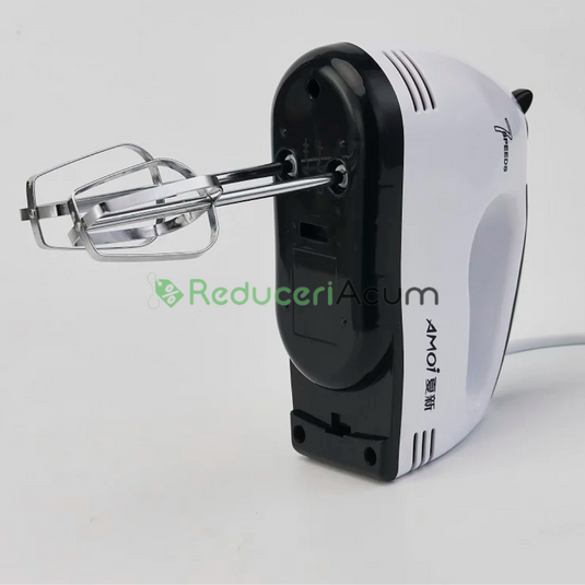 Mixer de mana Scarlett, putere 260W, 7 viteze, alb