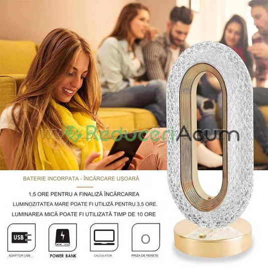 Lampa Led Ovala