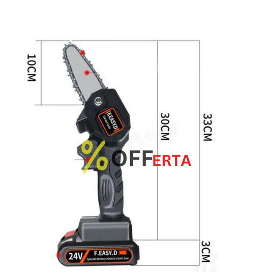 Drujba Electrica Reincarcabila, cu Acumulator, Fierastrau electric portabil, lant de rezerva