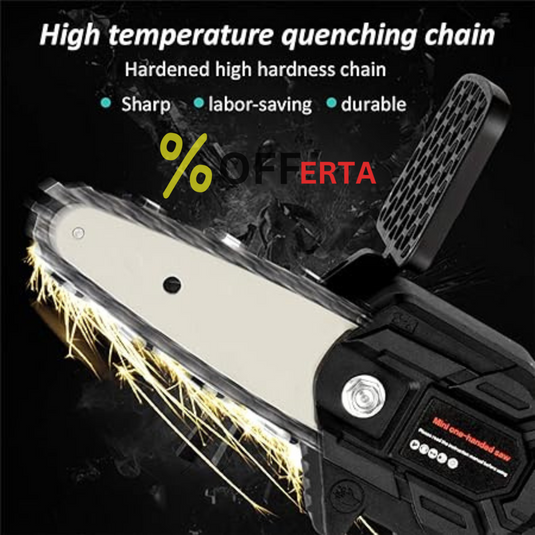 Drujba Electrica Reincarcabila, cu Acumulator, Fierastrau electric portabil, lant de rezerva