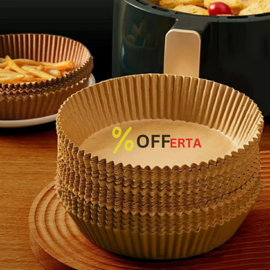 Hartie de copt pentru friteuza si tava, unica folosinta, 100 Buc
