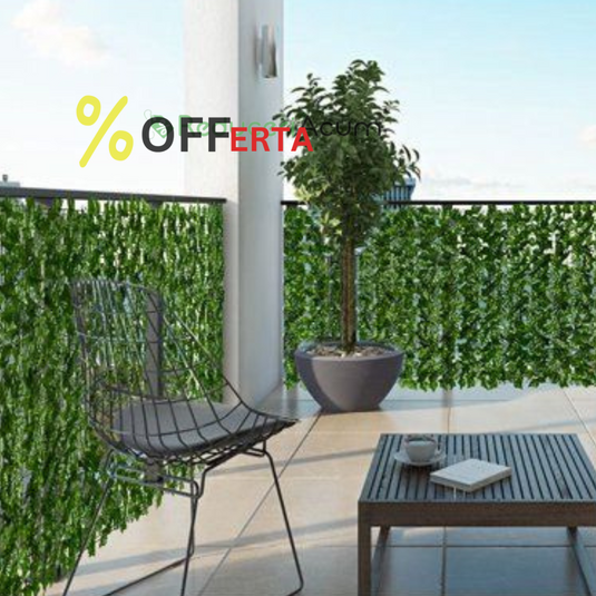 Gard artificial de gradina , frunze verde închis, 100x300 cm