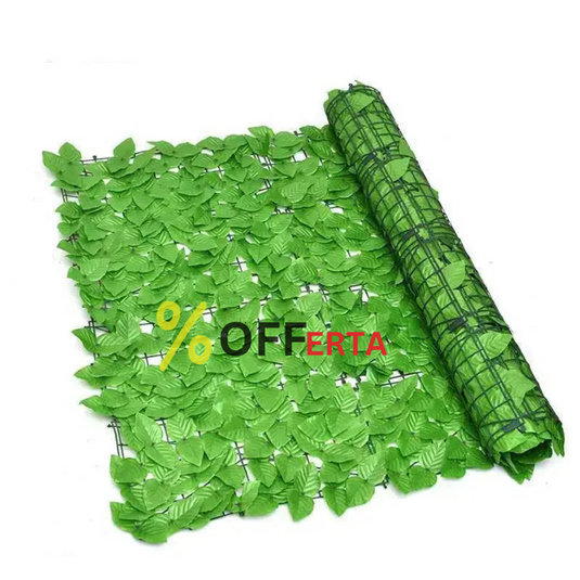 Gard artificial de gradina , frunze verde închis, 100x300 cm