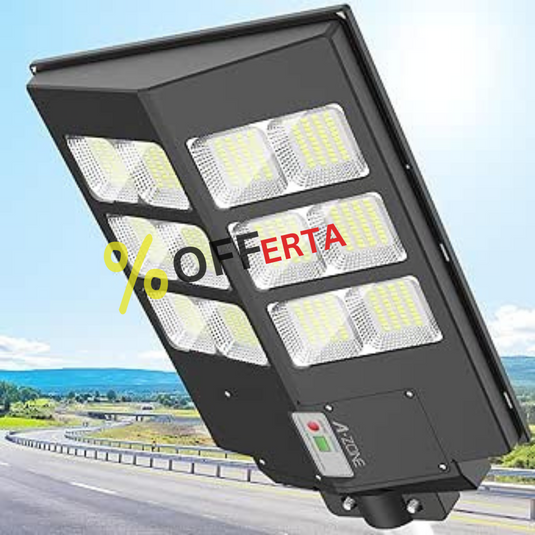 Lampa incarcare solara cu telecomanda 600w