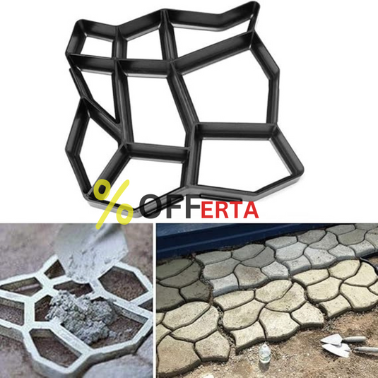 Matrita pentru turnat pavaj din beton