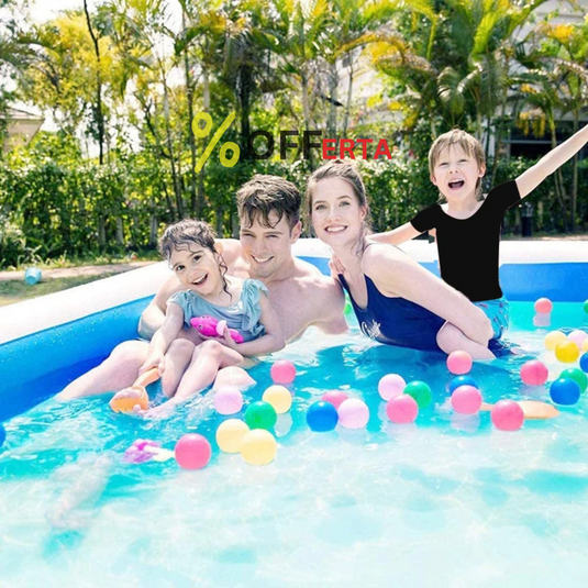 Piscina gonflabila  201 x 150 x 51 cm, 2 inele