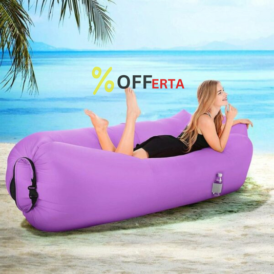 SALTEA GONFLABILA TIP SEZLONG LAZY BAG 1 + 1 GRATUIT
